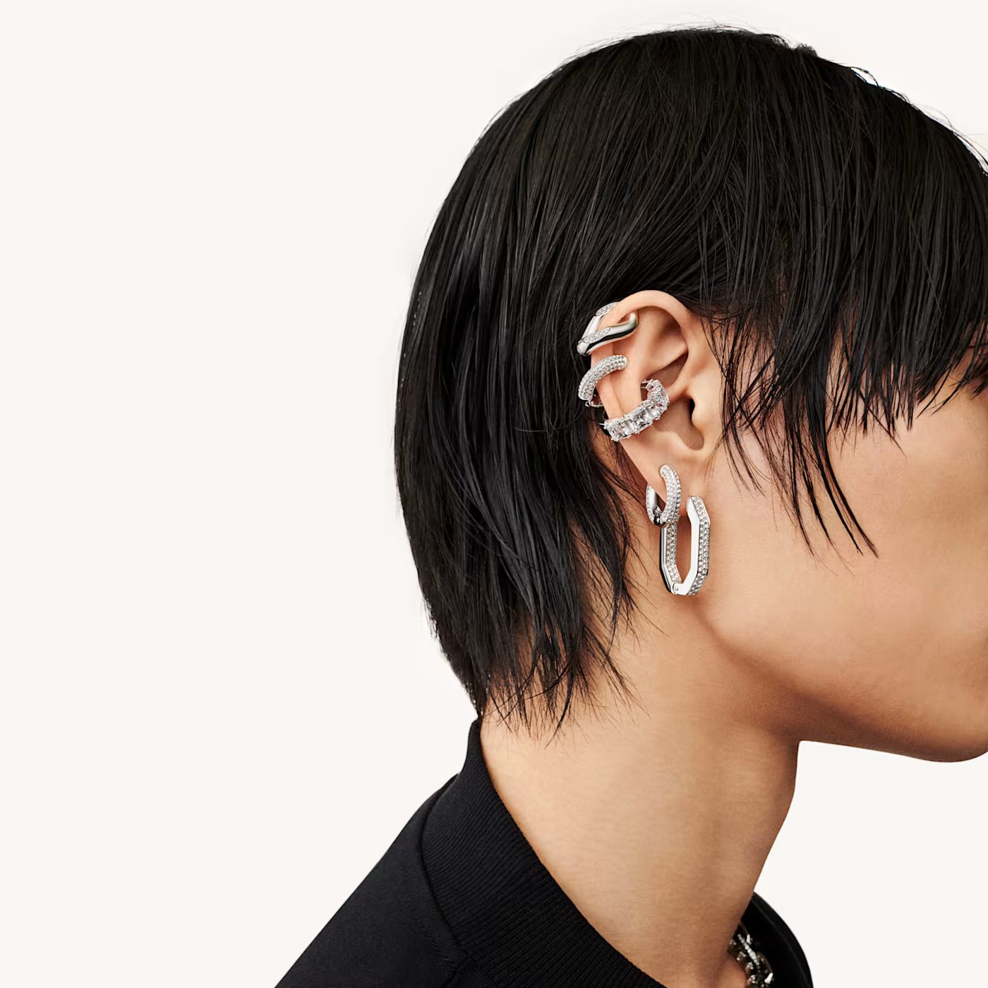 Dextera hoop earrings